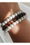 Agate Venci Bracelet Set - Multi-Colored