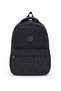 Black Colored Large Size Backpack with Laptop Compartment