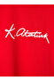 Two Mt Shop Quality Xside Red Combed Cotton Printed Standard & Regular Short Sleeve Women's T-Shirt - 6