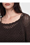 Quality Pieces from Çelebi Store Zero Roba Collar Openwork Women's Knitwear Sweater - 4