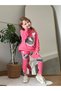 Nar Swetshirt with Swan Pattern Leggings 2-Piece Set - 3