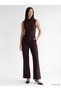 Rmz Gi̇yi̇m Farkiyla Slim Fit Flared Women's Trousers - 2