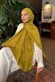 Gg Pattern Ayrobin Floral Jacquard Shawl Oil Green - 3