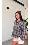 Checkered Pocket Detailed Long Sleeve Casual and Stylish Shirt - 2
