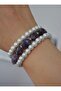 Amethyst and Quincy Bracelet Set - Multicolor - - 3