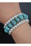 Turkuaz Vei̇nci̇ Bracelet Set - Multi-Colored - 2