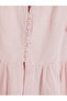 Rmz Gi̇yi̇m Farkiyla V Dikim 100% Cotton Peplum Blouse - 7