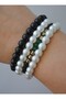 Malahi̇t Hemati̇t Oni̇xs Vei̇nci̇ Bracelet Set - Multicolor -
