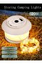 مصباح LED محمول للتخييم، أضواء خارجية قابلة للتعتيم مع 5 أوضاع إضاءة، متينة ومقاومة للماء - 2