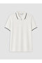 Rmz Gi̇yi̇m Farkiyla Devrik Roba Yaka Pique Men's T-Shirt - 5