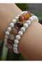 Agate Venci Bracelet Set - Multi-Colored