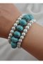 Turkuaz Vei̇nci̇ Bracelet Set - Multi-Colored