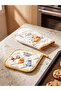 Özmarka New Season Mixed Printed Oven Gloves and Potholders