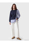 Striped Women's Sweatshirt Tunic