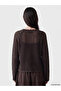 Quality Pieces from Çelebi Store Zero Roba Collar Openwork Women's Knitwear Sweater - 5