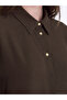 Two Mt Shop Quality Lcw Modest Brown Women's Shirt Tunic - 3