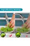 Kitchen Tap Spray Head, Pull Down Kitchen Faucet Sprayer Head Replacement, 3 Modes Water Sa - 4