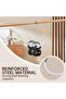 8 Pack Hat Hanger for Closet, Interlocking Hat Organizer for Baseball Caps, Space-Saving Vertical St - 5