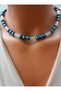 Pearl necklace - multicolored - - 3