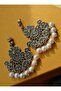 Indian Earrings - Silver Color -