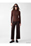 Uzg Store's Women's Ribbed Body with High Collar for Style Enthusiasts - 3
