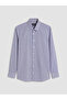 Rmz Gi̇yi̇m Farkiyla Standard Fit Checkered Embroidered Men's Shirt - 5