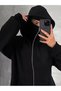 Snow Masked Ninja Unisex Sweatshirt Cardigan 2Strands Thick Fleece - 5