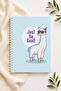 Patterned A5 Spiral Colorful Notebook 45 Sheets 90 Pages 300 Gr Cover Pytkdftr003 - 3