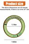 Car Engine Start Button Luminous Ring Decoration Compatible with Most Vehicles, Glow in the Dark Ign - 4