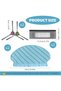 طقم تجديد مكون من 8 قطع، قطع غيار بديلة لـ Ecovacs Deebot N8/OZMO - 3