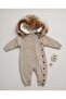 100% Knitwear Unisex Jumpsuit with Side Buttons