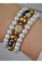 Agate Venci Bracelet Set - Multi-Colored - 2