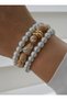 Vei̇nci̇ Bracelet Set - Multi-Colored - - 4