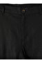 Southblue Black Regular Fit Linen Blend Men's Shorts - 7