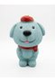 Sound-Activated Teething Toy for Puppies and Small Breed Dogs - Biting Figure (Ice Blue) (15 cm)