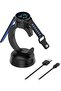 متوافق مع حامل شحن USB لـ Garmin Vivoactive 6، شاحن USB-C بديل - 6