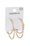 Hoop Earrings Gold - 4