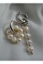 Pearl Earrings - Silver Color - - 2