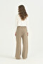 Beli Sport Elastic Cuffed Modal Trousers - Mink - 4