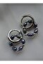Pearl Earrings - Silver Color - - 3