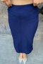 Women's New Season Elastic Waist Soft Textured Maxi Knitwear Skirt. Sun253 - 2