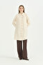 Aller Detailed Modal Tunic - Cream