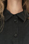 Basic Shirt Skirt Set - Black - 3