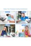 Portable Air Conditioner & Personal Air Cooler, 3-In-1 Evaporative Cooling Fan with 3 Wind Speeds, Colorful Night Lights, USB Rechargeable, 6h Timer, Ideal for Bedroom, Home & Office Use - 2