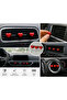 3 Pieces of Red Heart Car Interior Air Conditioning Grille Ornament Decorative Vent Clip - 2