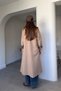 New Seon Premium Double-Breasted Design Trench Coat - Beige - 5