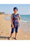 Girl's Zero Sleeve Swimsuit