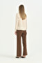 Stylish Shirt with Robal Design - Beige - 2