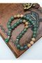 Aventurine and Jasper Bracelet - Multicolored - - 4