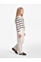 Long Sleeve Embroidery Detailed Oversized Polo Collar Sweatshirt - 2